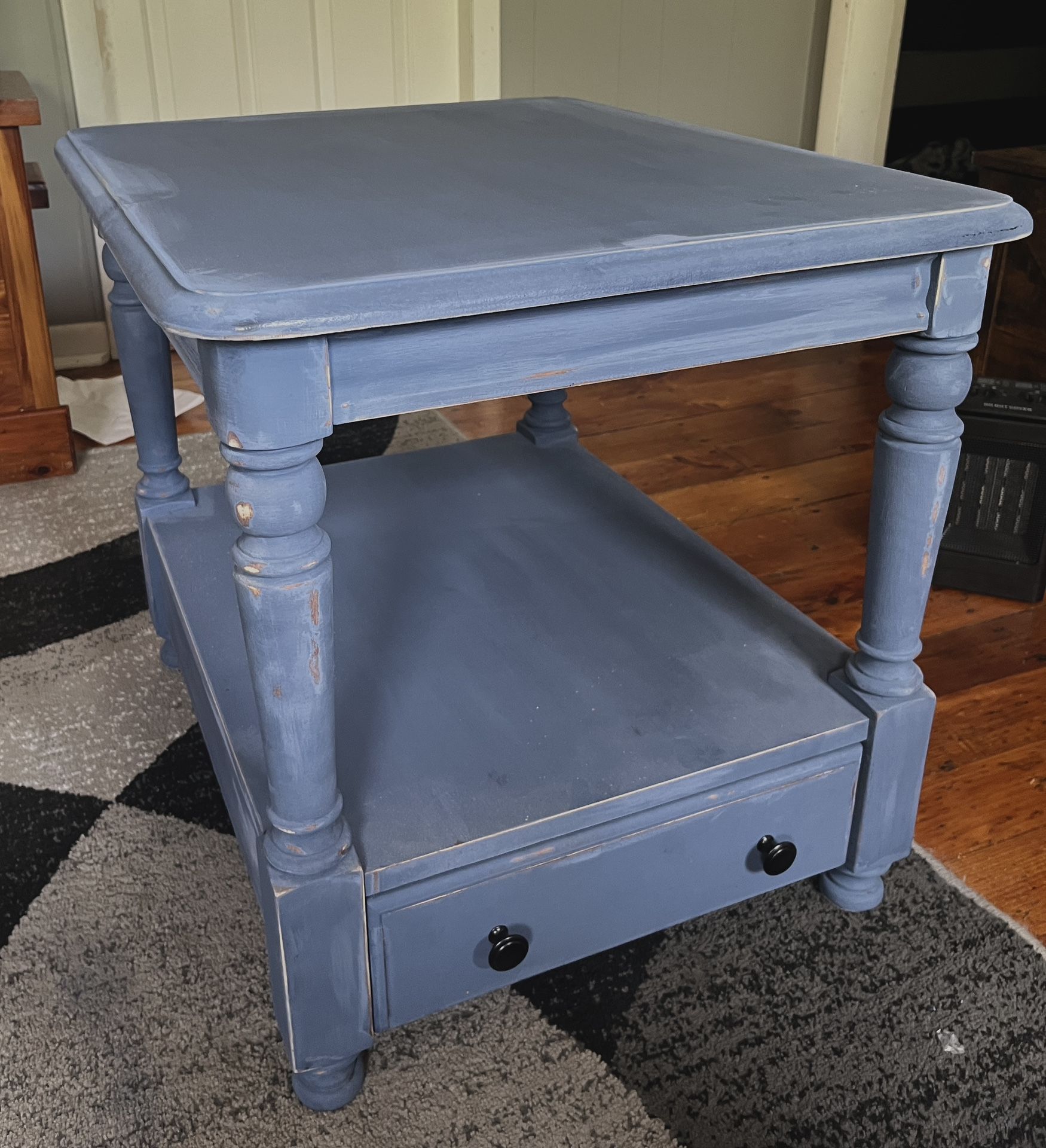 Vintage Rustic End Table