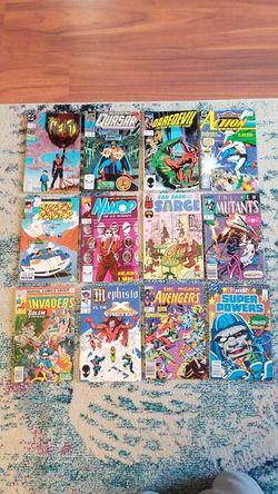 Old and new comics