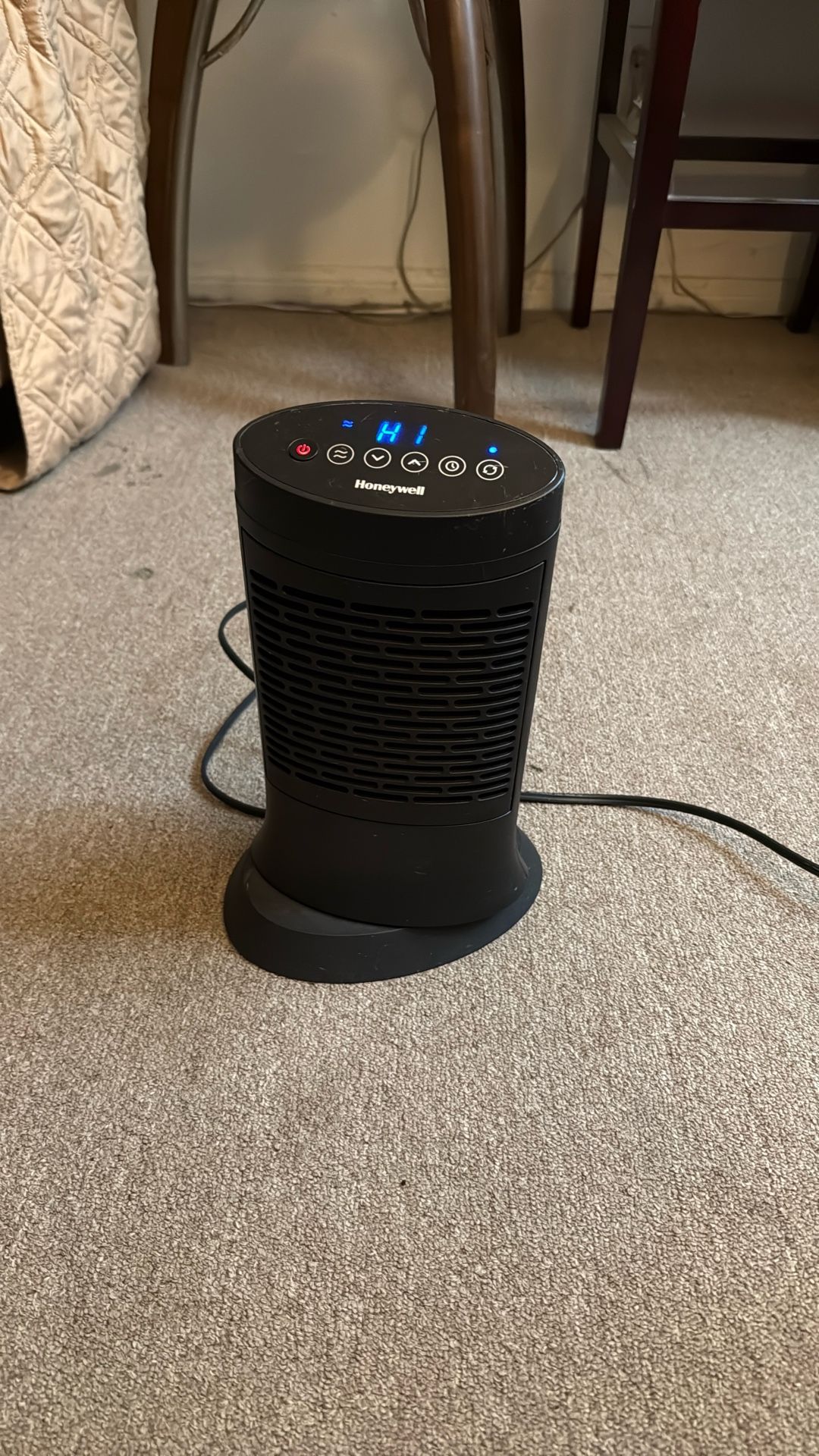 Oscillating Digital Space Heater