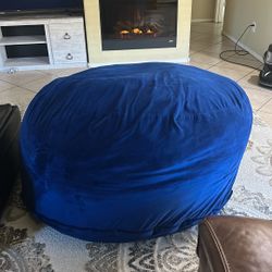 Large Overstuffed Beanbag  Chair