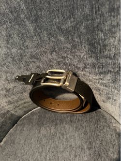 coach belt cut table/reversable