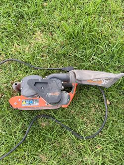 RIDGID R2740 3x18 Corded Variable Speed Belt Sander with AIRGUARD Dust Ba