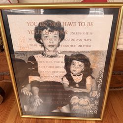 Rare and Iconic “Youdi t have to be your mother” NIke Poster