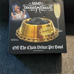 Snoop Doggie Doggs Off The Chain Deluxe Pet Bowl