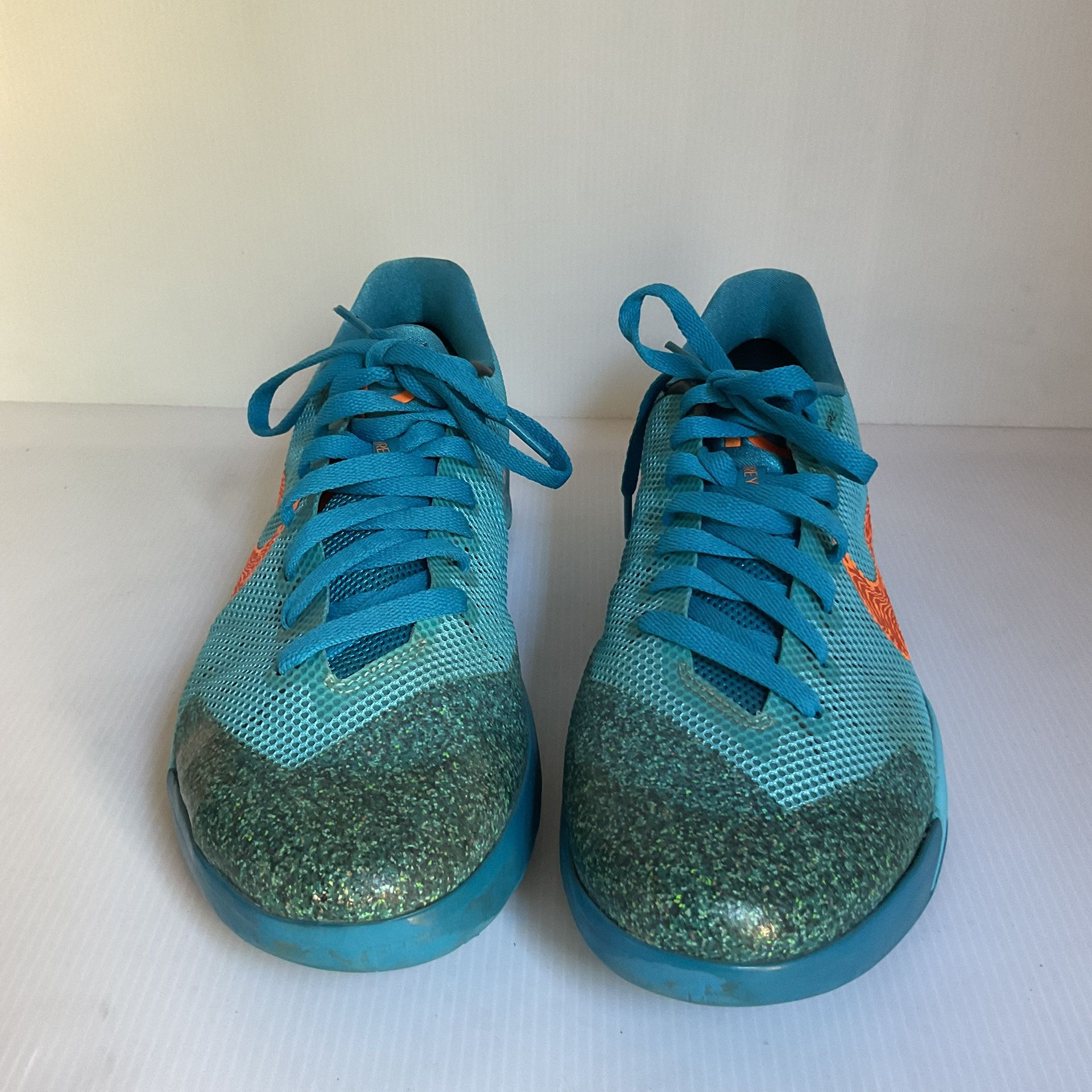 Nike KD 8 Teal Orange Kevin Durant Basketball Shoes Men’s 11.5 Retro NIKE Zoom KD IV IB3550 300 - Shiekh main image 4