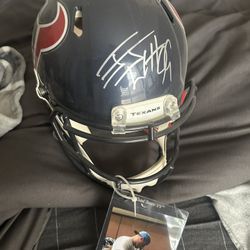 NFL Full Sized Autographed Helmets 