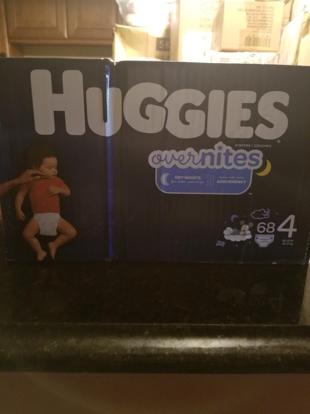 Huggie overnites diapers