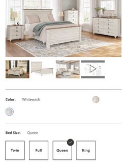Queen Panel Bed