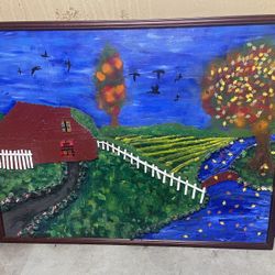 Hand Painted Picture 