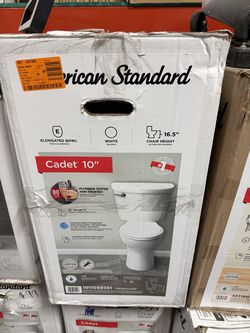 Elongated Toilet American Standard 10 Rough In