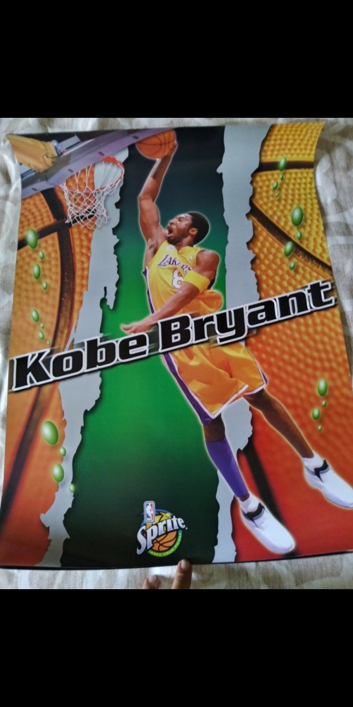 Lakers Kobe bryant sprite poster