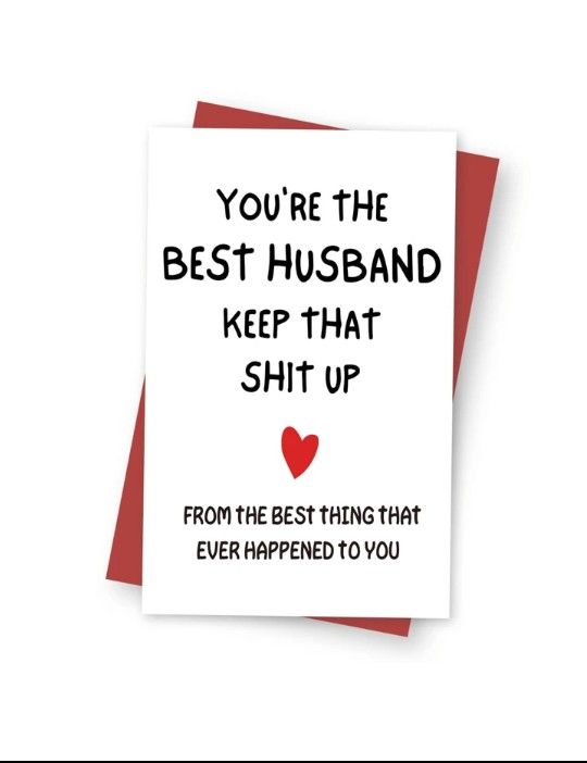Anniversary Card For Husband