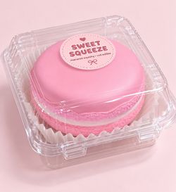 Jumbo 7-Inch Macaron Squishy  Soft, Slow-Rising Fidget Toy