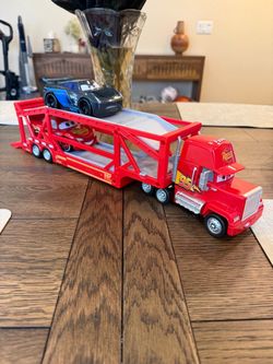Lightning McQueen Trailer Truck