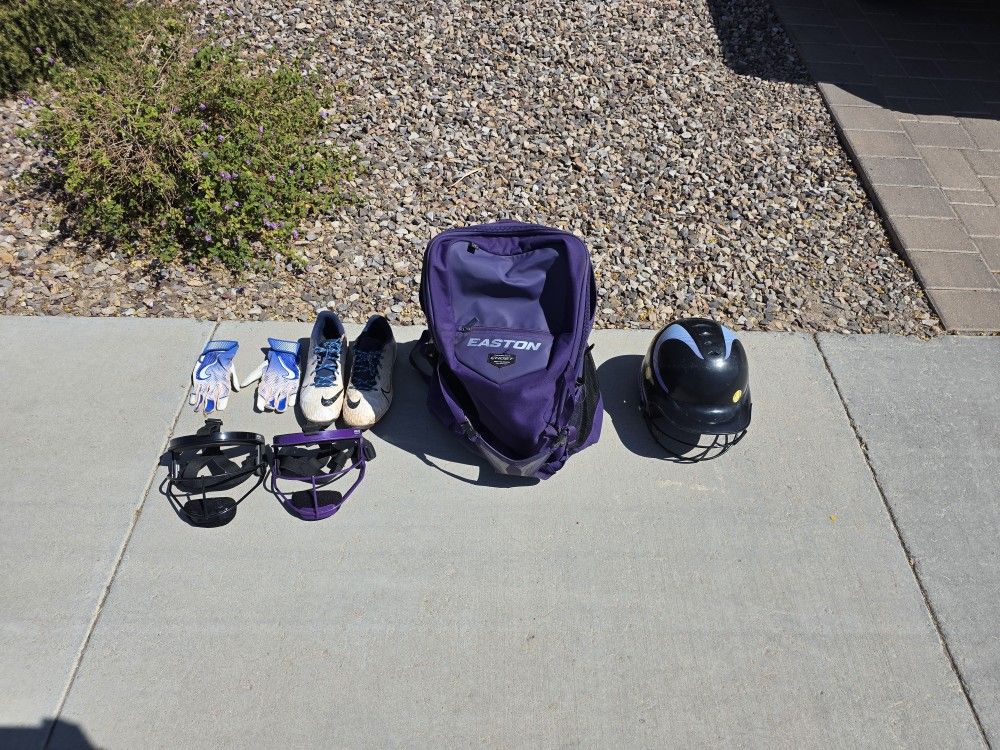 Softball Bag and Gear