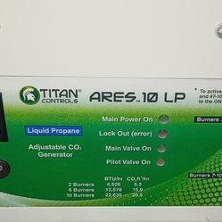 Titan Controls Ares 10 LP CO2 Generator 10 Burner CO2 Generator