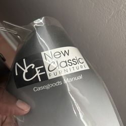 New Classic Bed frame and Nightstand 