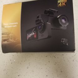 4k Dash Cam Three Channels 