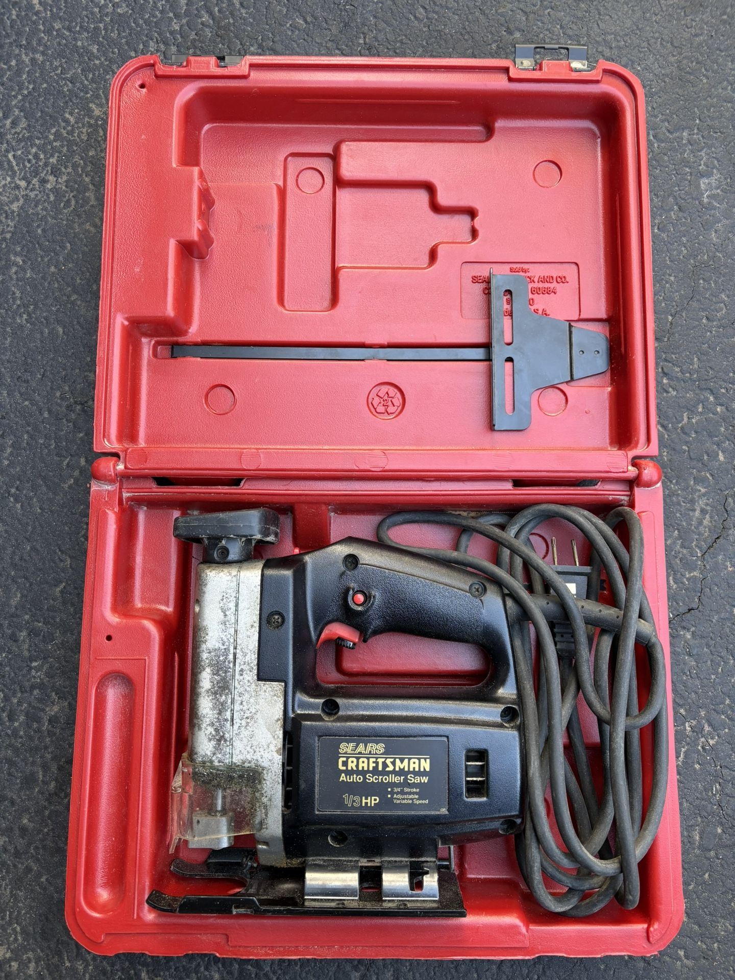 Craftsman Auto Scroller Saw. 1/3 HP