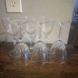 Marquis by Waterford Markham Crystalline Goblet Champagne Glasses Set of 6, Clear, Crystal