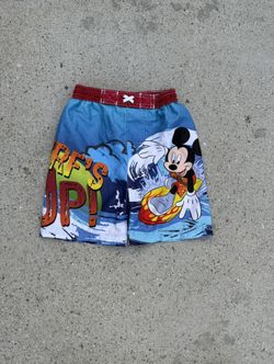 Disney Mickey Mouse Surfing Surf Shorts size 2T