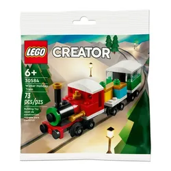 LEGO Creator Winter Holiday Train 30584 Polybag Seasonal Complete Set 73 Pieces