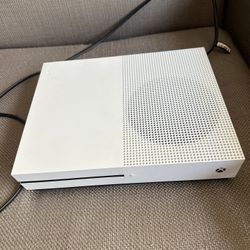 Xbox One S White Console (Disc Version) – Works Perfect