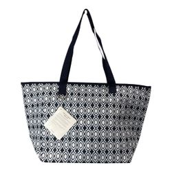 NWT Thirty-One Tote-ally Thermal Insulated Bag Navy Perfect Pending Blue White