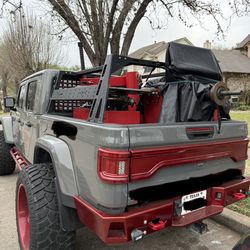 Jeep gladiator bed rack