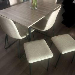 Dinning Table Set For 4 