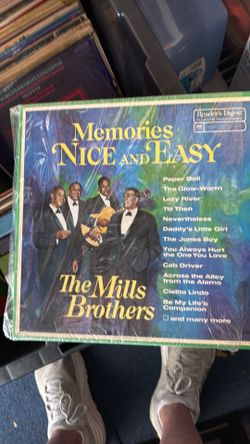 Vinyl records from the 50’s - 60’s