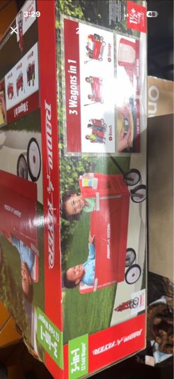 Brand new!! Radio Flyer 3-in-1 EZ Fold Wagon with Canopy