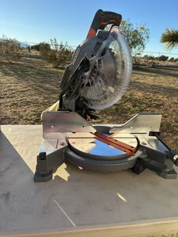 Ridgid Miter Saw-10 Inch Corded Dual Bevel