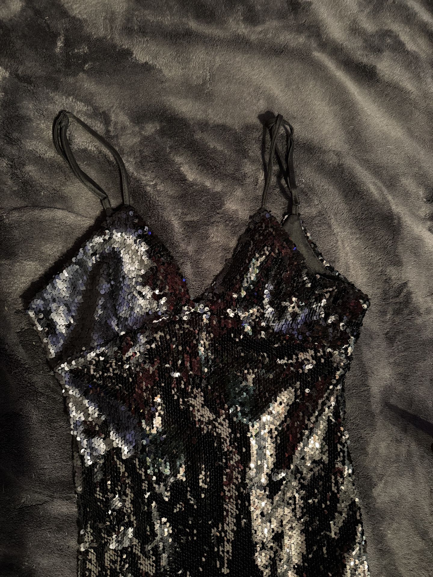 Forver 21 Black Sequin Dress