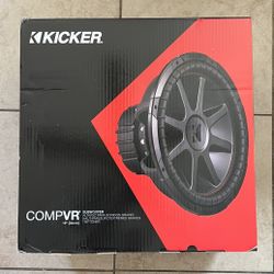 Kicker 15 inch Subwoofer CompVR 2 Ohm 43CVR152