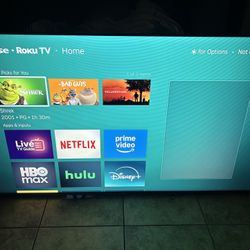 60in Hisense Roku tv