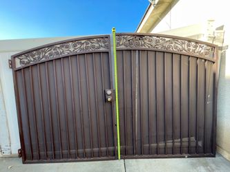 Iron/ metal door gate 111”wide