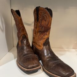 Men’s Ariat Leather Cowboy Boots 