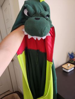 Adult onesie dinosaur costume