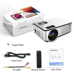 Brand New in box C9 HD LED Projector – 720P Home Theater Projector