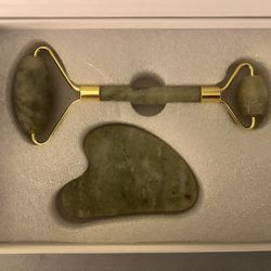 Jade Guasha And Face Roller