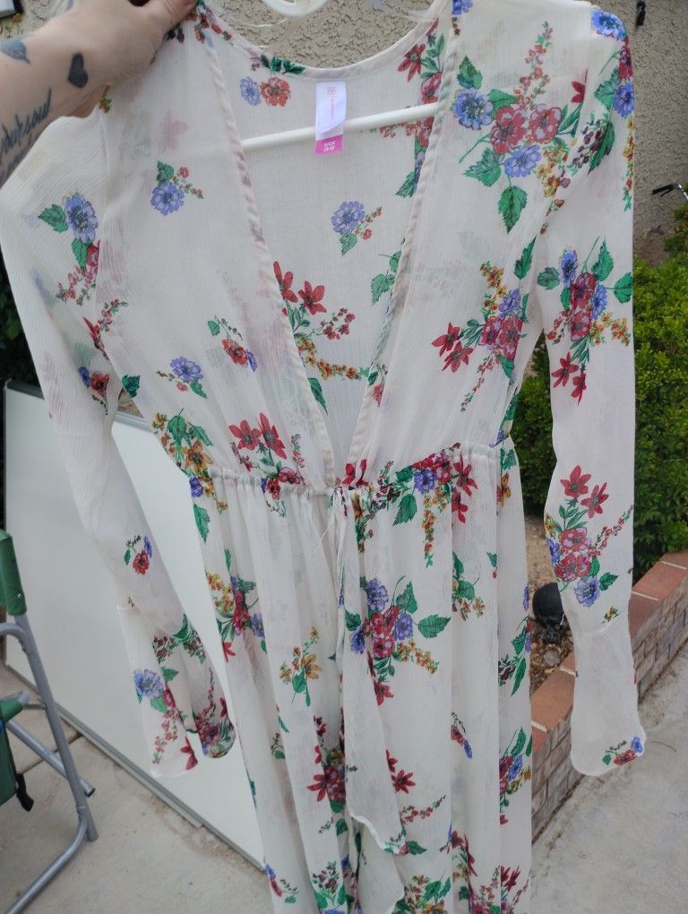 Floral Robe