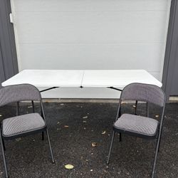 Folding Table and Chairs