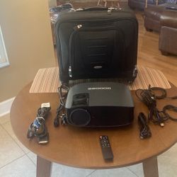 Goodee Projector  w/ remote and Travel Bag   