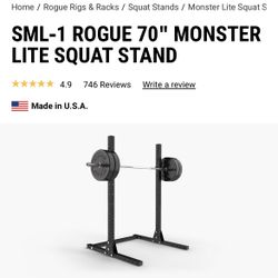 Squat/Bench Rack For Sale