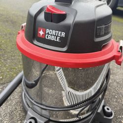 Porter Cable Wet And Dry Vac - Almost New 