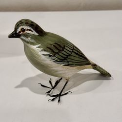 Jungly Hari Bird Paper Mache India 7.50 X 3 X 2.5