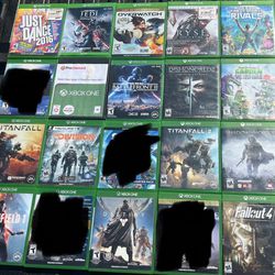 Xbox One Games $5 Each or 5 for $20, local pickup or can ship 
