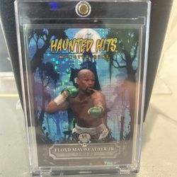 2025 Floyd Mayweather Haunted Hits Disco Foil 1/1🔥