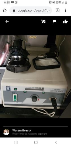 Galvanic facial machine